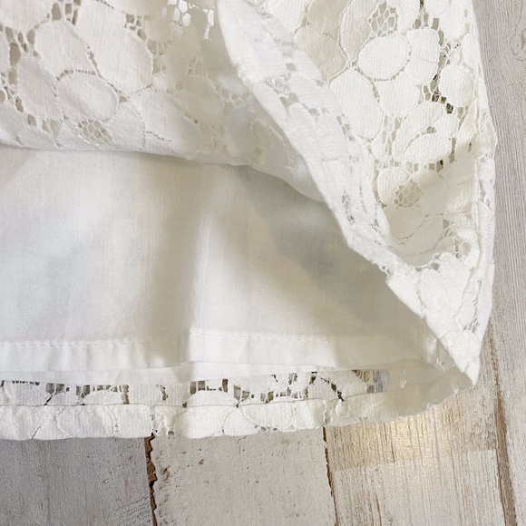 Il Gufo | Girls Ivory Lace Tunic with Bow | Size: 6M - Picture 7 of 8